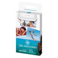 Papel Mini ZINK W4Z13A 20 Folhas (SPROCKET) - HP