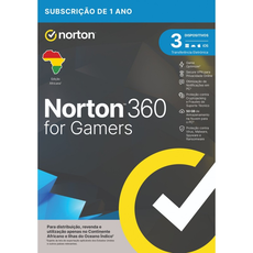 Norton Antivirus 360 Para Gamers 50GB 1-Utilizador 3-Dispositivos WRT DRMKEY FTP
