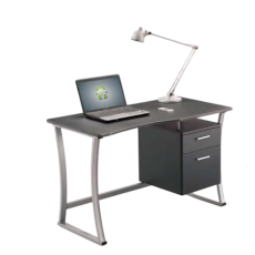 Secretária para Computador - Metal Cinzento 117X57X76cm
