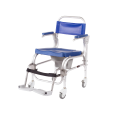 Cadeira de Banho Sanitária Com Rodas Pacific marca Orthos Para Adultos | Origem Europeias com peso até 125Kg | Marca OrthosCadeira de Banho Sanitária Com Rodas Pacific marca Orthos Para Adultos | Origem Europeias com peso até 125Kg | Marca Orthos