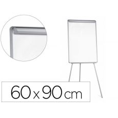 Quadro Branco com bloco de papel  e com tripé - 60 x 90cm