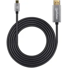 Manhattan Cabo USB-C 2MT (M) Para Displayport (M) 8K@60Hz