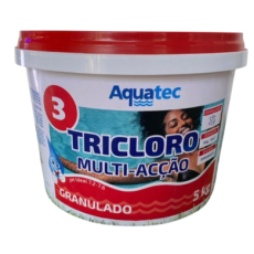 Tricloro Multi - Acção - Pastilhas (Aquatec 03) - 5Kg