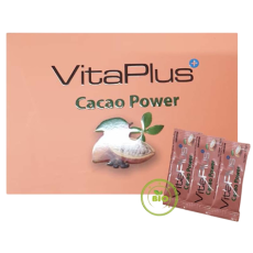Suplemento em Pó para Saúde Masculina Vita Plus Cacao Power 100% natural - 12 unidades x 2,5g