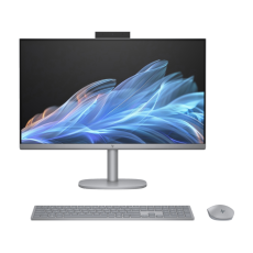 PC HP AIO 27' FHD U7-155H Touch 300NITS OMNI X 32G 1TB SSD W11H - Prata