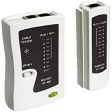 Testador de cabo rack rj11/rj12/rj45/bnc