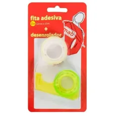 Fita Cola Com Desenrolador 10x12