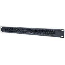 Passa cabo 1u rack escova