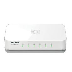 Switch 5 Portas 10/100 Mbps 2x8cm Sem Gestão - Branco