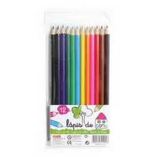 Lápis de Cor pk/12 Cores