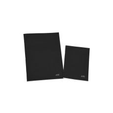 Cad Agraf A4 60G/80F Liso Margem VRM Capa Preta (1/10)