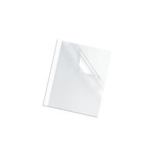 Capa para encadernar termica 8mm branco