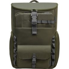 Mochila 15.6 modular verde cinza