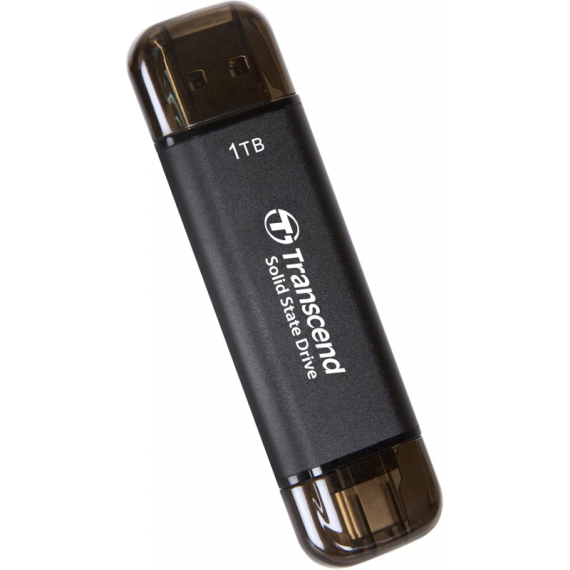 Transcend Disco Externo 1TB ESD310C USB-C/A - Preto