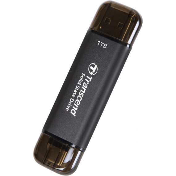 Transcend Disco Externo 1TB ESD310C USB-C/A - Preto