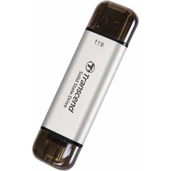 Transcend Disco Externo 1TB ESD310S USB-C/A - Prata