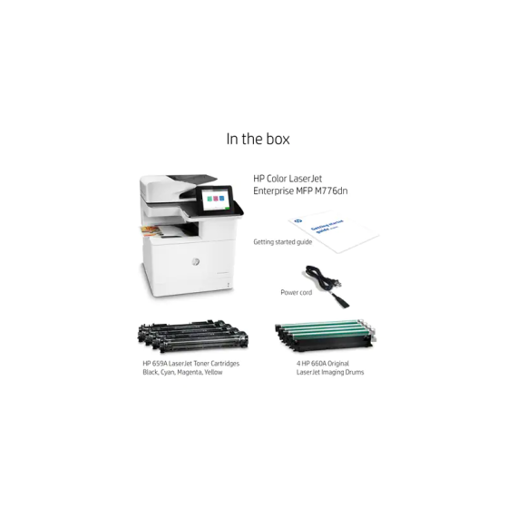 HP Impressora Laserjet MFP Color A3 M776DN