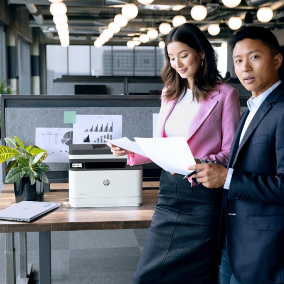 HP Impressora Laserjet MFP Mono 3103FDN PRO (35PPM)