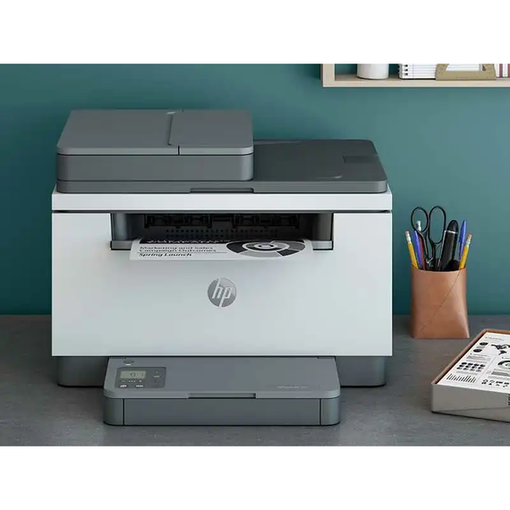 Impressora HP Laserjet MFP MONO M236SDW PRO (29PPM) – Branco/Cinza