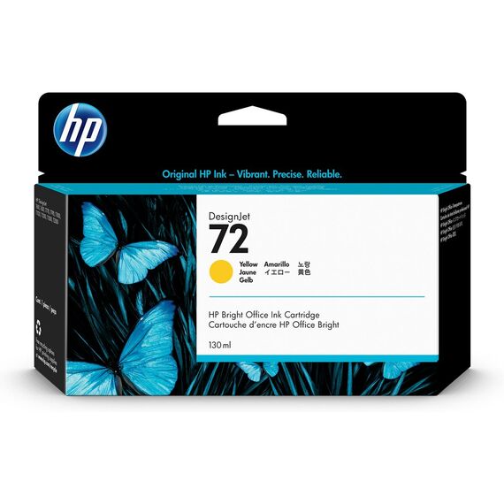 HP Tinteiro 72 PL770 Amarelo (C9373A)