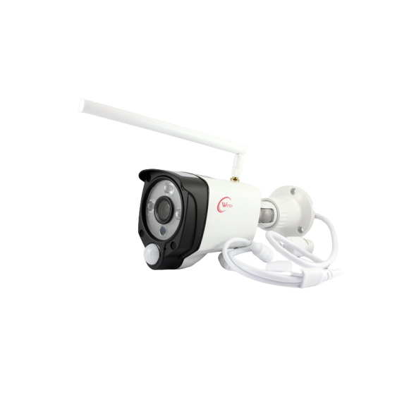 Wintech Kit Vigilancia Wireless 4 Canais Com Monitor De 7'' LCD Touch NVR