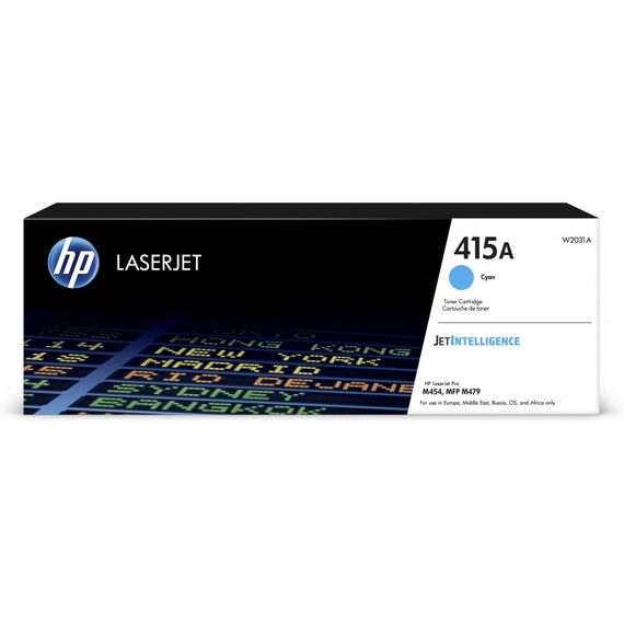 HP Toner 415A LJ PRO M45X/M47X (2,100 PAG) - Ciano