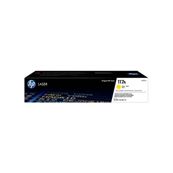 HP Toner W2072A 117A LJ150/MFP178/MFP179 (700 PAGES) - Amarelo