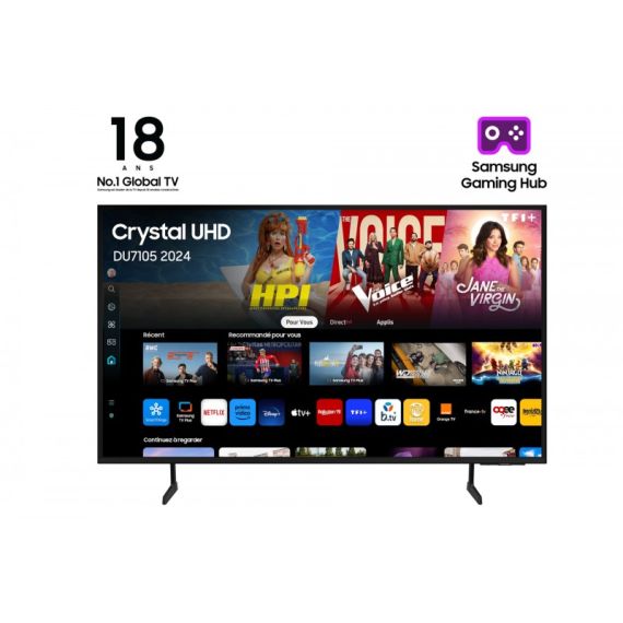 Samsung TV 43'' Led DU7105 UHD 4K Smart TV