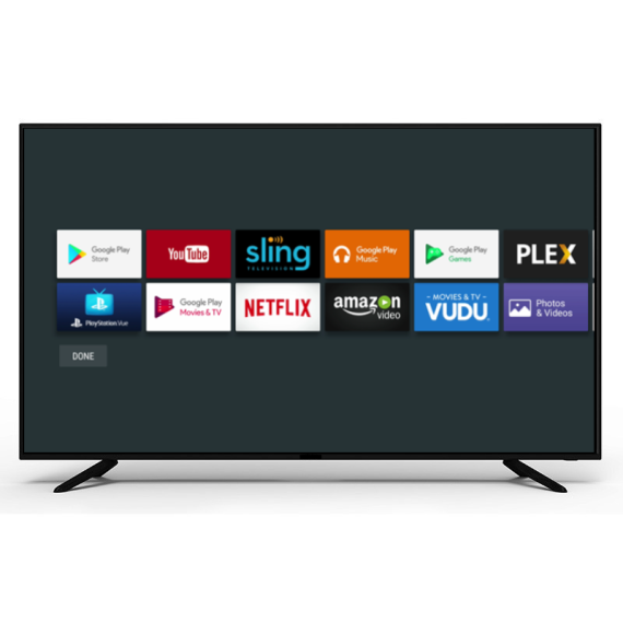 Wintech TV 55'' Led 4K Ultra HD Smart TV