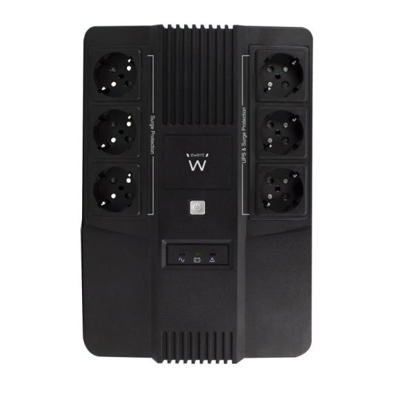 Ewent Ups 600W 6 Portas Schuko Linha Interativa