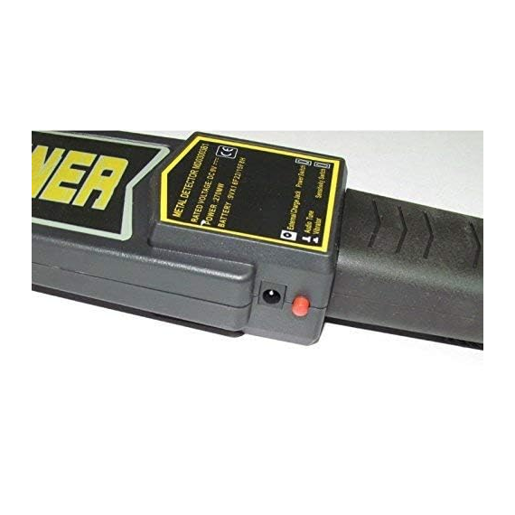 Detector de Metal Manual Portátil Importway Tx1001b