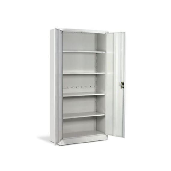 Armário de Escritório de 2 portas - Cinza