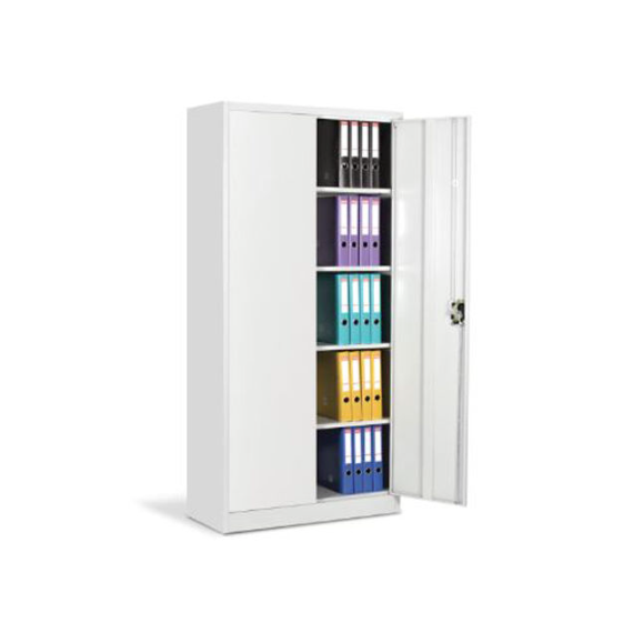Armário de Escritório de 2 portas - Cinza
