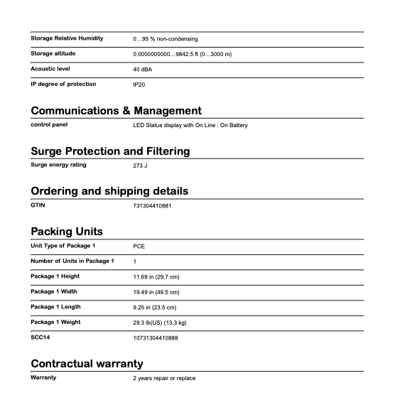 Manual da UPS APC 2200 BX LI