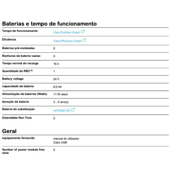 Manual da UPS APC 1300 BR LI