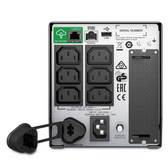 UPS APC SMART 750VA LI LCD SMART CONNECT