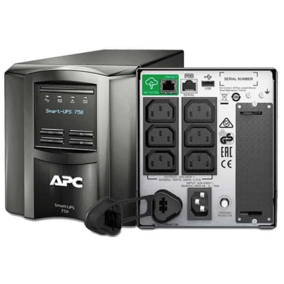 UPS APC SMART 750VA LI LCD SMART CONNECT