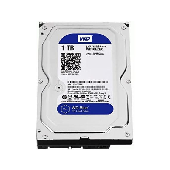 HD INT 3.5' 1TB WD AZUL SATAIII 6G/S 7200RPM