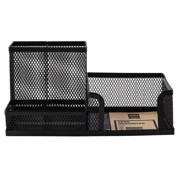 Organizador de mesa de escritório/estudo "Deli" - Preto