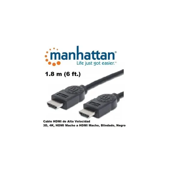 Cabo hdmi m/m 1.8 mt - Preto