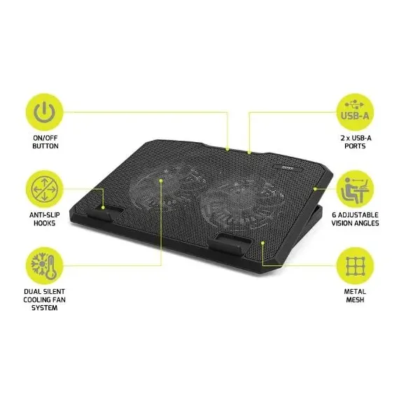 Base de Ventilação para Portátil até 17''
