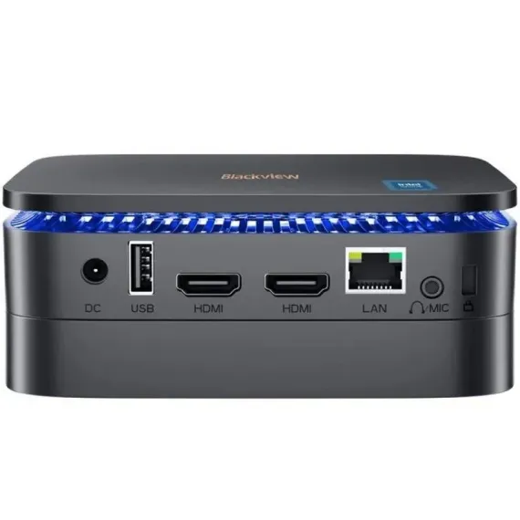 Mini Computador MP60 N5095 16GB/512GB M.2 SSD W11P - Preto