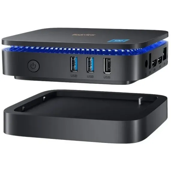 Mini Computador MP60 N5095 16GB/512GB M.2 SSD W11P - Preto