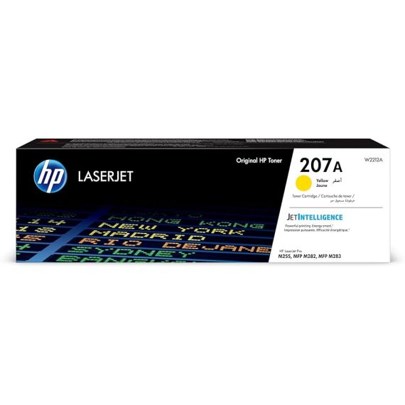 Toner 207a amarelo lj pro m283 (1 250 pag)