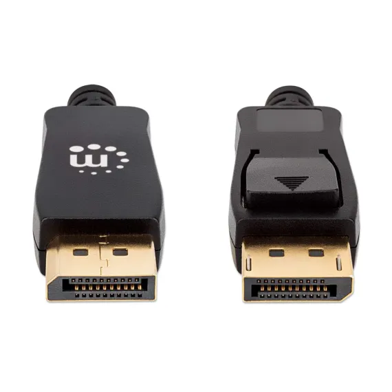 Manhattan Cabo Displayport 2MT (M/M) 8K@60Hz - Preto