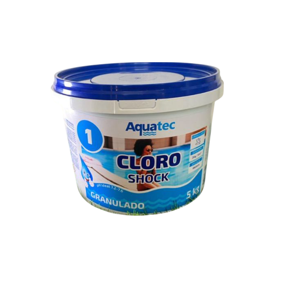 Cloro Shok Granulado (Aquatec 01)- 5Kg