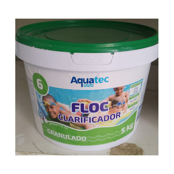Floc Clarificador Granulado (Aquatec 06) - 5Kg