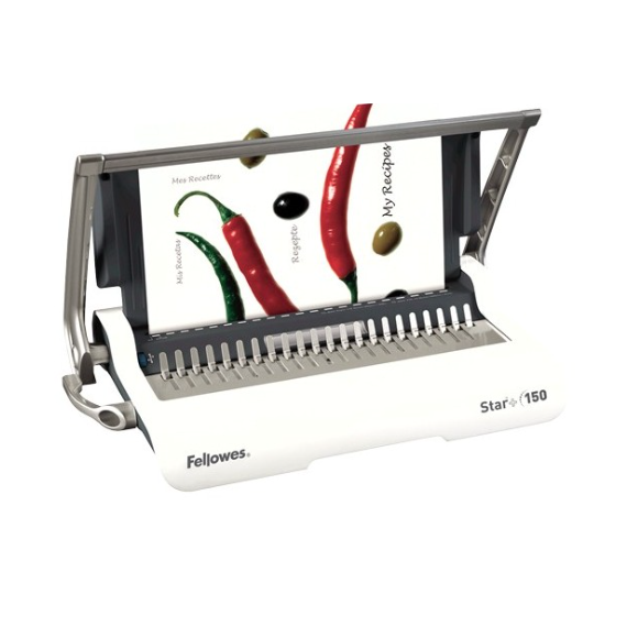 Máquina de encadernação "FELLOWES" STAR + A4 COMB