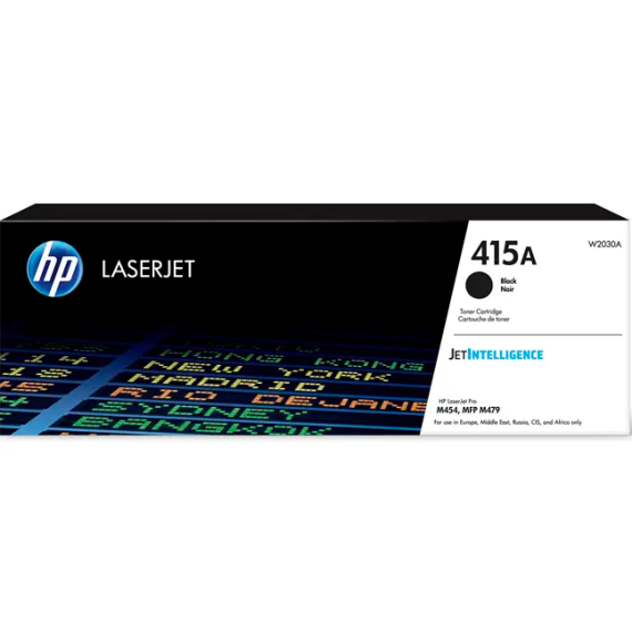 HP Toner 415A LJ PRO M45X/M47X (2,400 PAG) - Preto