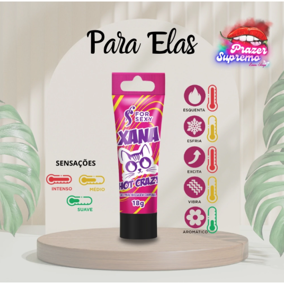 Gel Bisnaga Xana Hot Crazy 18G Forsexy